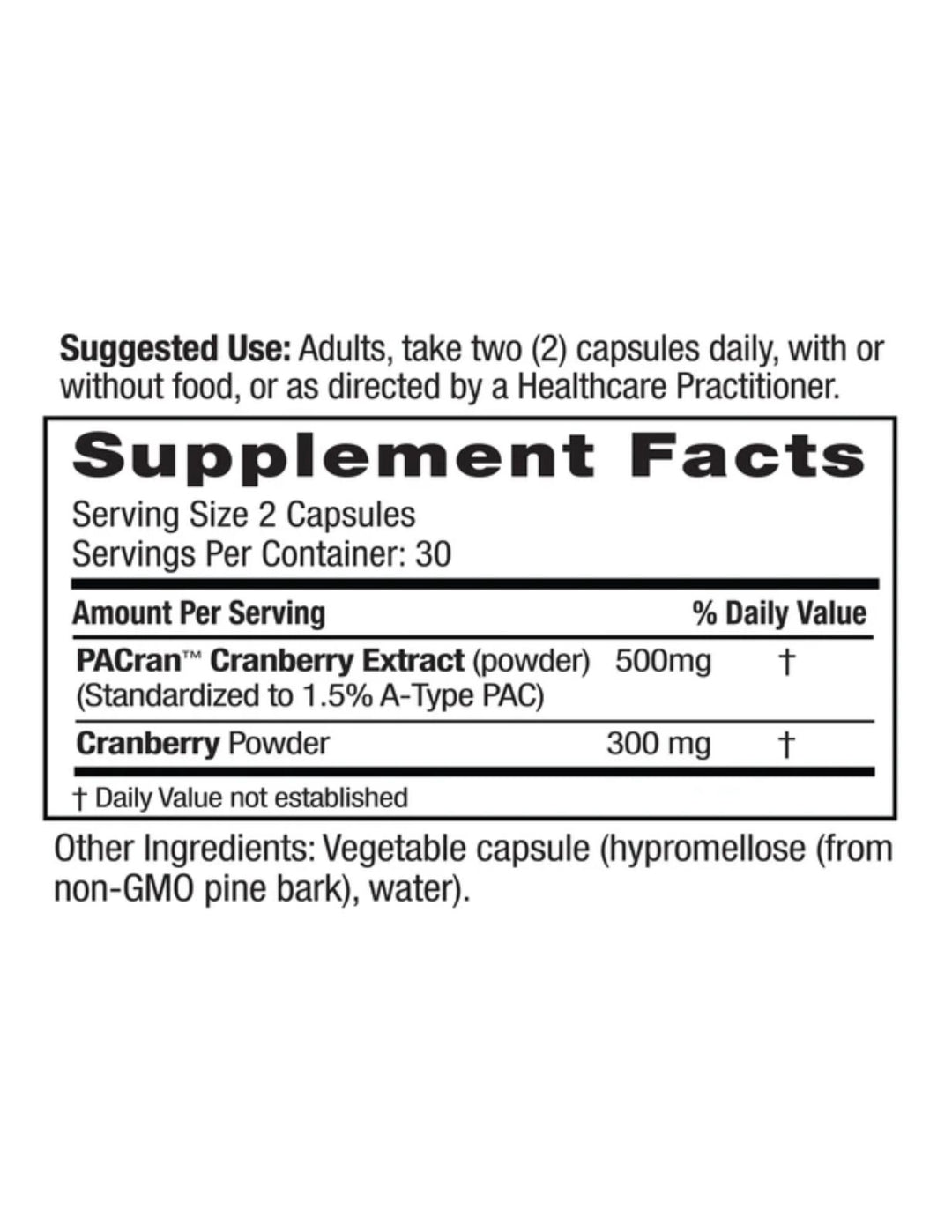 Emerald Labs Cranberry Extract 60ct