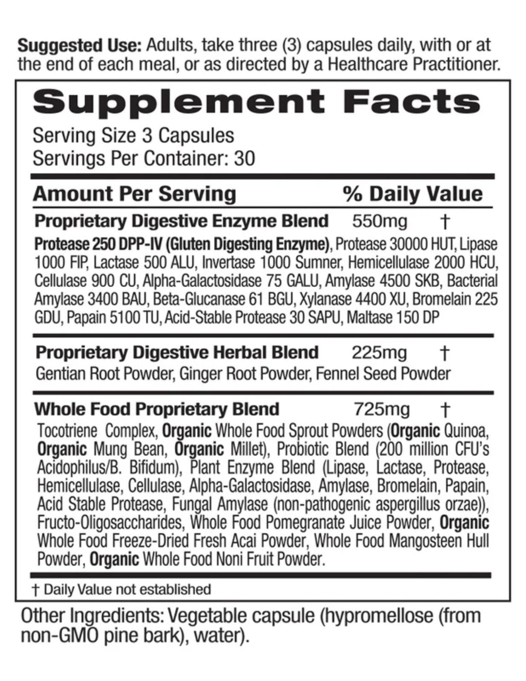 Emerald Labs Digestive Health 90ct