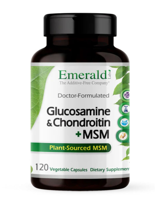 Emerald Labs Glucosamine & Chondroitin + MSM 120ct