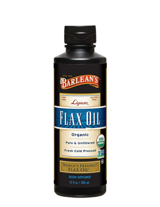 Barleans Lignan Flax Oil 12oz