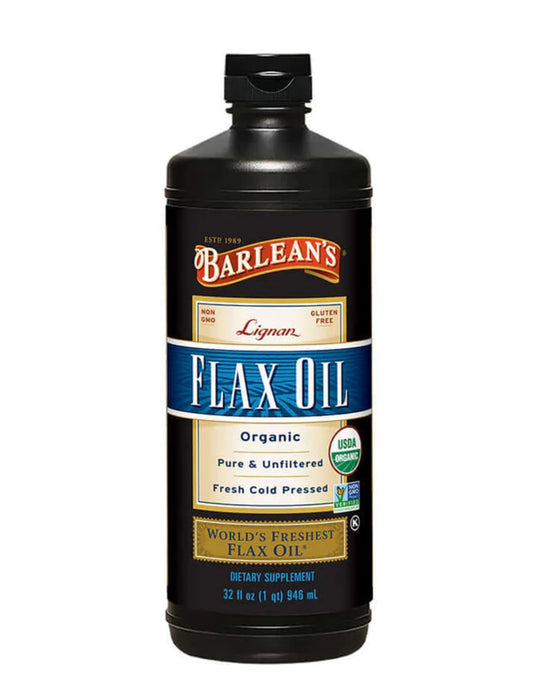 Barleans Lignan Flax Oil 32oz