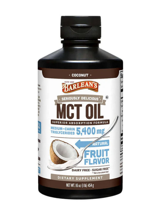 Barleans MCT Coconut Oil 16oz