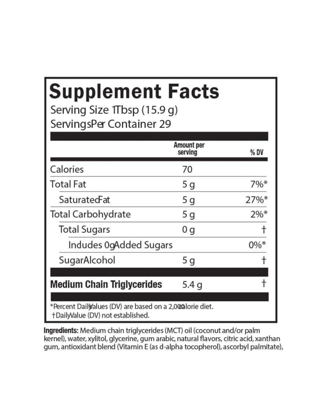 Barleans MCT Coconut Oil 16oz