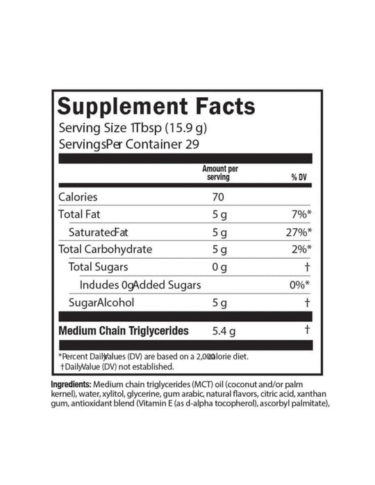 Barleans MCT Coconut Oil 16oz