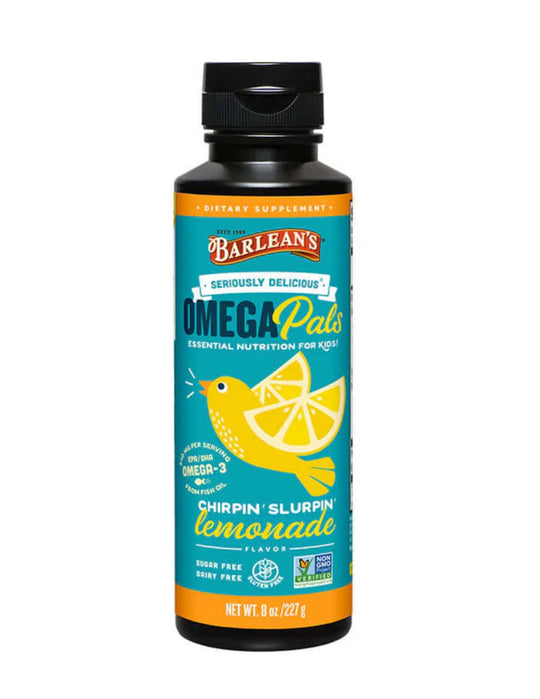 Barleans Chirpin’ Slurpin’ Lemonade Fish Oil 8oz