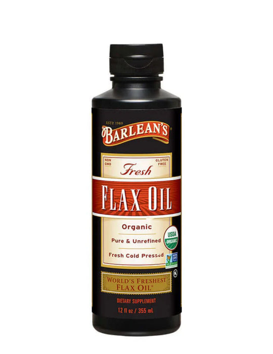 Barleans Flax Oil 12oz
