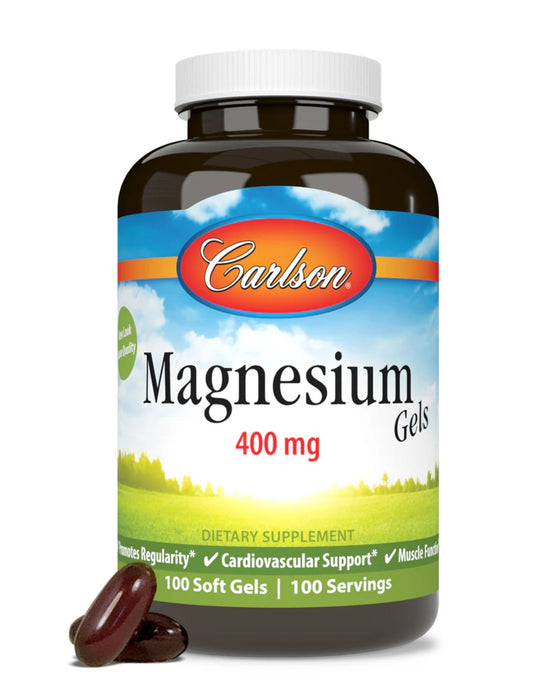 Carlson Laboratories Magnesium 400 mg 180 ct
