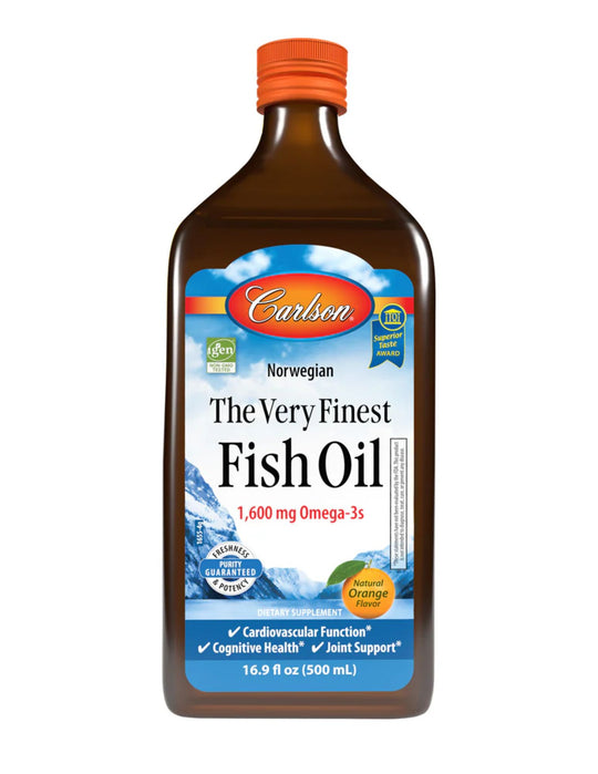 Carlson Laboratories The Very Finest Fish Oil Orange Flavor 500ml