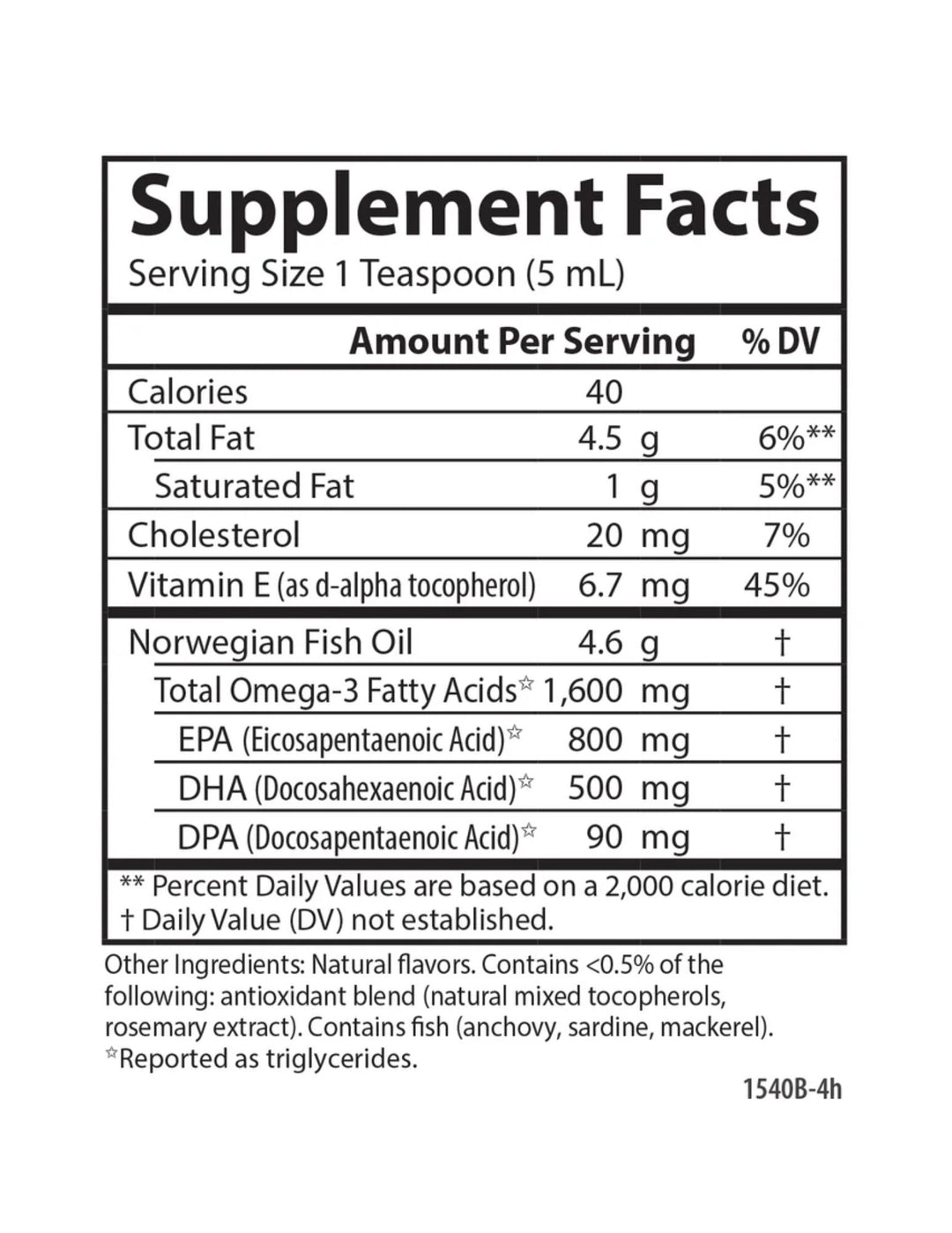 Carlson Laboratories The Very Finest Fish Oil Orange Flavor 500ml