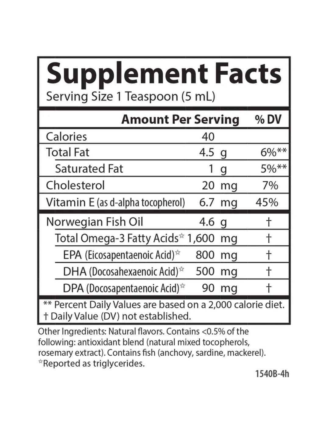 Carlson Laboratories The Very Finest Fish Oil Lemon Flavor 500ml