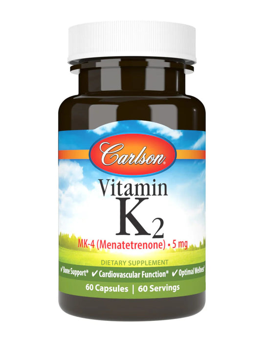 Carlson Laboratories Vitamin K2 5 mg 60ct