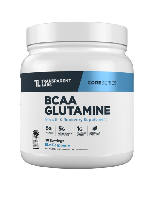 Transparent Labs BCAA Glutamine - Blue Raspberry