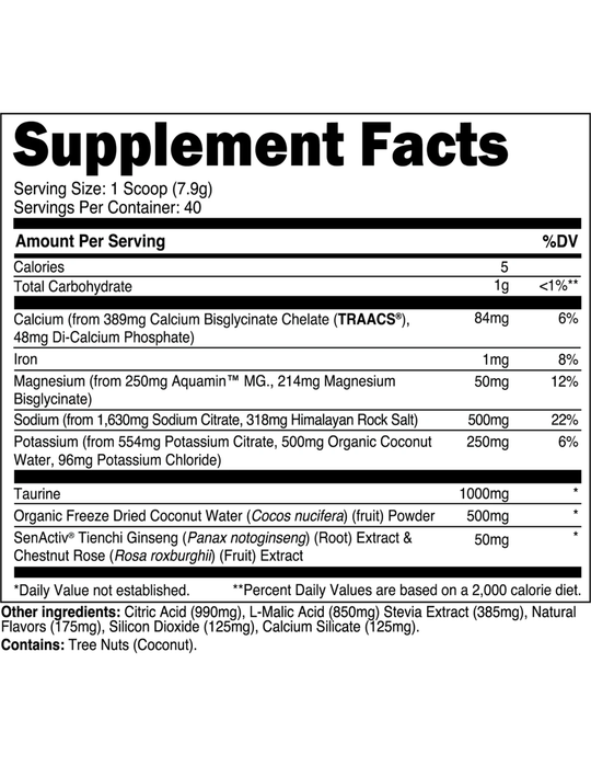 Transparent Labs Hydrate - Arctic Freeze