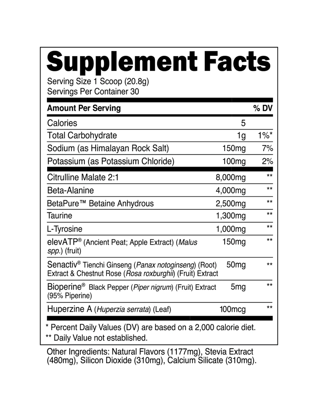 Transparent Labs Stim - Free Pre - Workout - Strawberry Lemonade