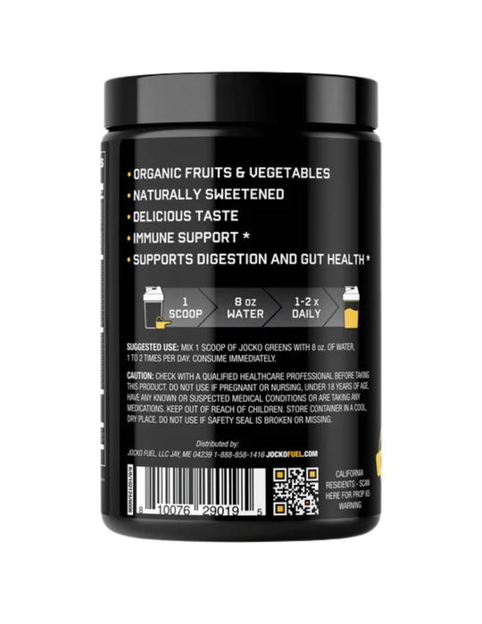 Jocko Fuel Greens Powder Pineapple Coconut