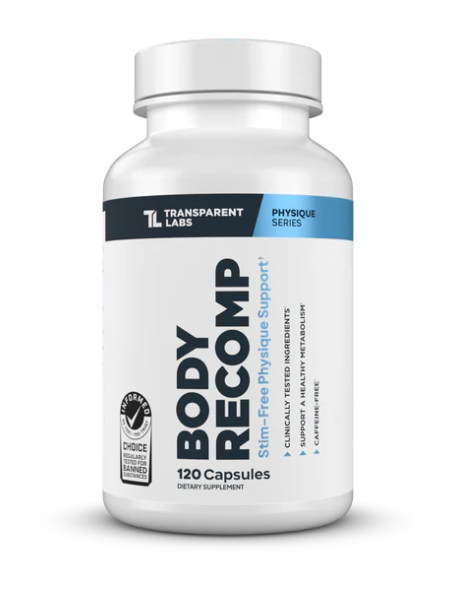 Transparent Labs Body Recomp - Stim - Free - Fat Burner – Dr. Ed's ...