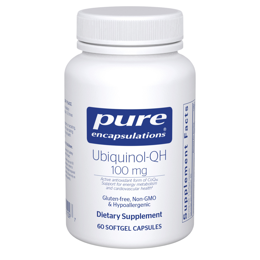 Pure Encapsulations Ubiquinol QH 100mg 60ct