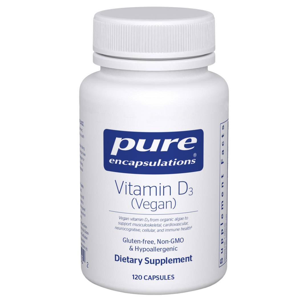 Pure Encapsulations Vegan D3 120ct