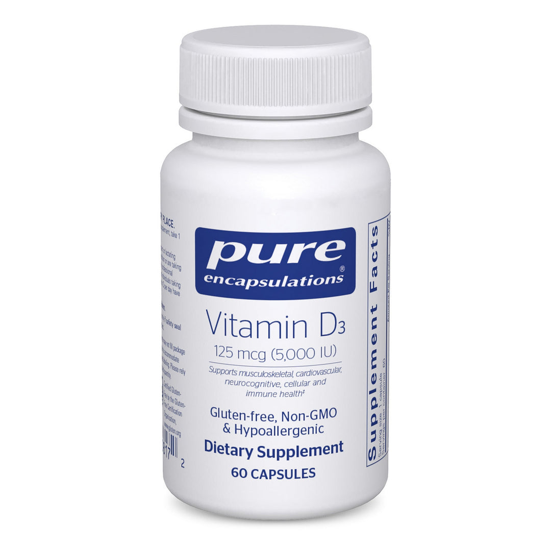 Pure Encapsulations Vitamin D3 5000iu 60ct