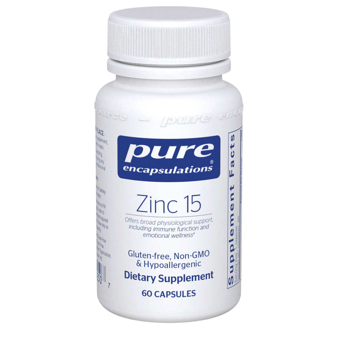Pure Encapsulations Zinc 15 60ct