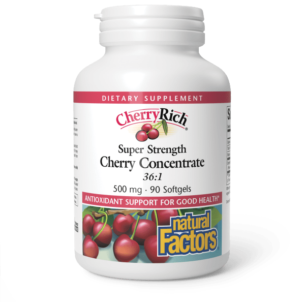 Natural Factors Cherryrich Super Strength 500mg