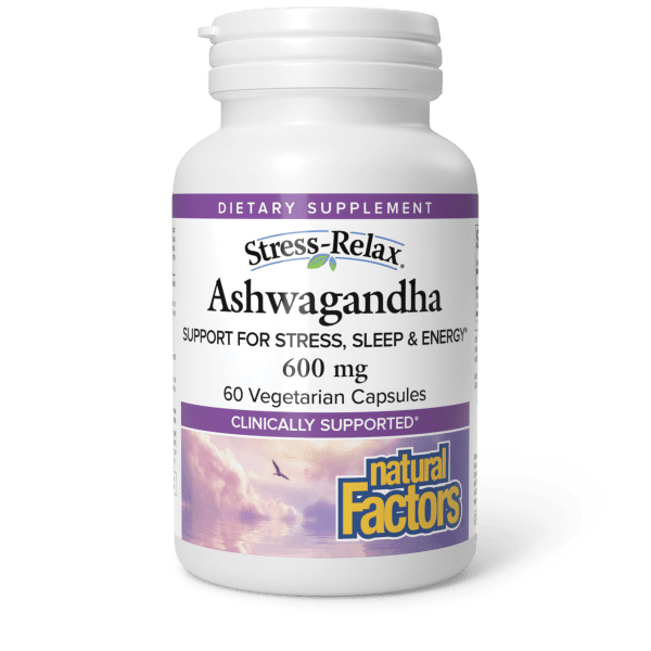 Natural Factors Stress Relax Ksm66 Ashwagandha 60ct