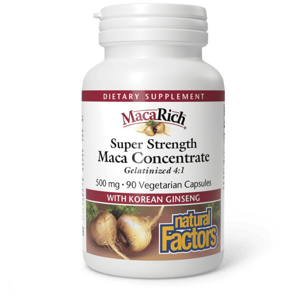 Natural Factors Macarich Super Strength Maca 500mg 90ct