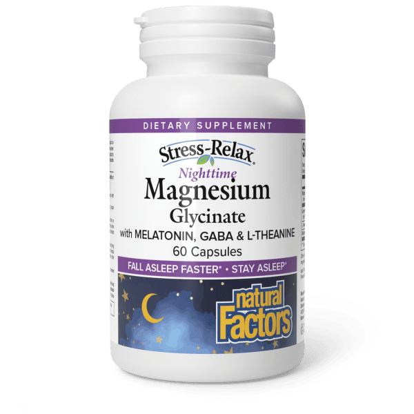 Natural Factors Nighttime Magnesium Glycinate 60ct