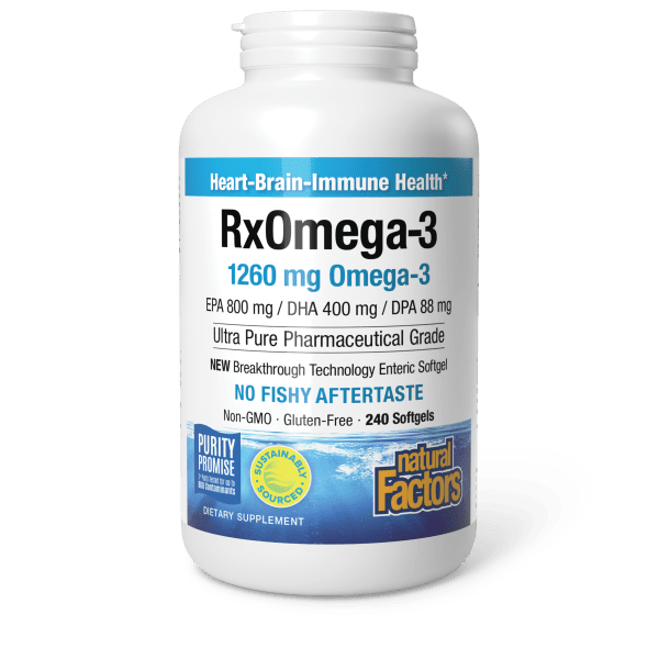 Natural Factors Rx Omega3 1260mg 240ct