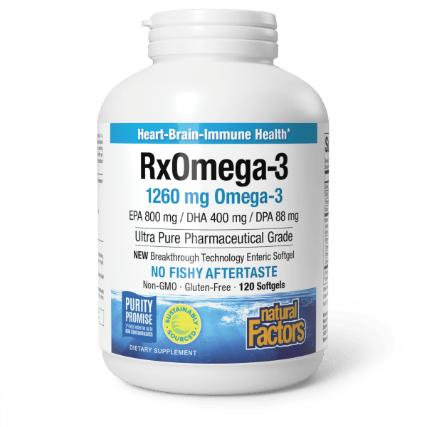Natural Factors RxOmega-3 1260 mg