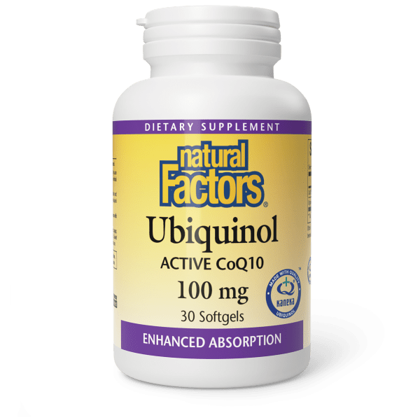 Natural Factors Ubiquinol Active CoQ10 100mg