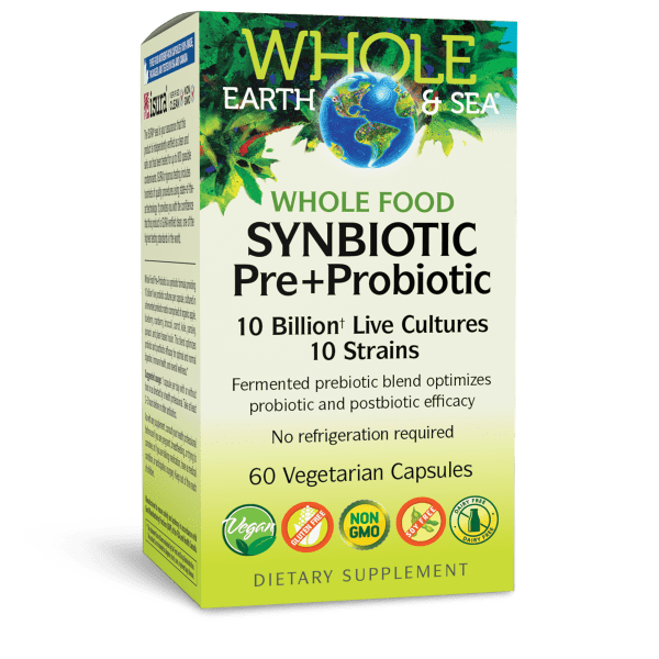 Natural Factors Whole Earth + Sea Whole Food Synbiotic